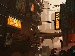 賽博朋克 街區(qū)