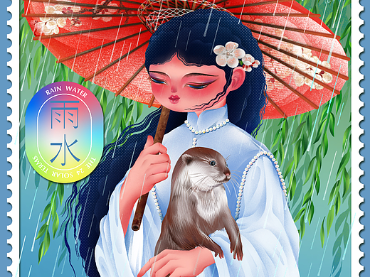 四时风信-二十四节气物候-雨水
