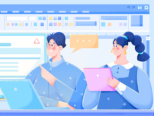 Wings Lernmedien封面插画（一）