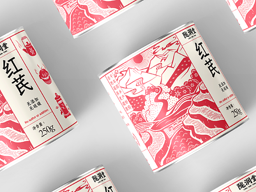 陇润堂品牌包装设计