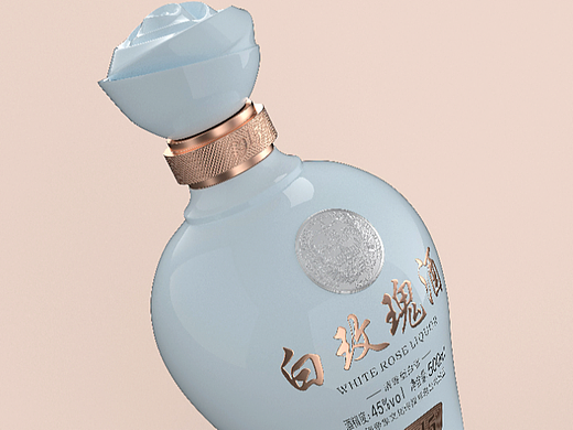 白玫瑰酒 | 包装设计 | 酒包装设计（个人主页-ZNjczMDAyNTY=） - 包装 - 站酷设计师接单赚钱买猫粮原创素材 - 站酷ZCOOL