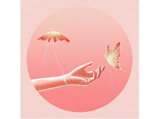 手链（个人主页-ZNjAwOTQ3ODQ=） - 艺术插画 - 站酷设计师华枝L原创素材 - 站酷ZCOOL