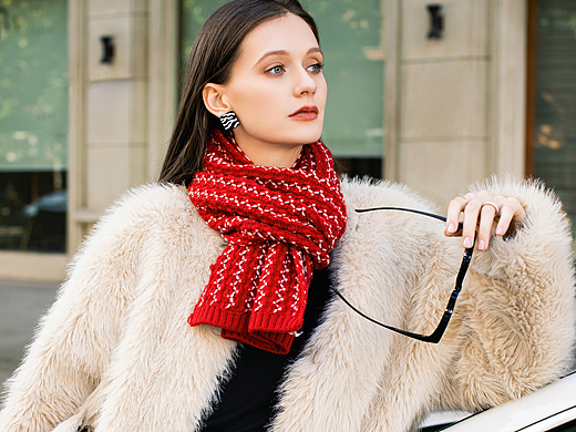 原创街拍 电商人像 围巾拍摄