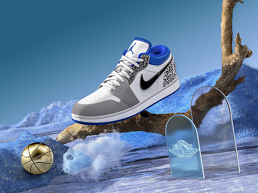 - AJ 1 LOW_tureblue -