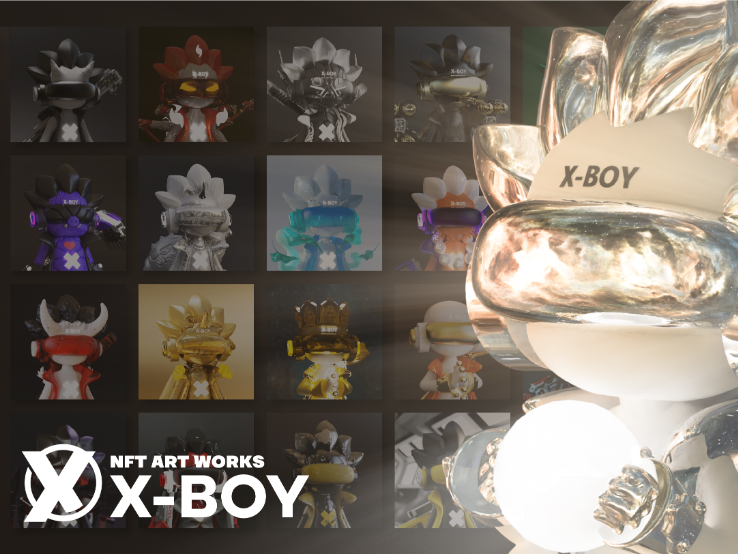 NFT#X-BOY#元宇宙数字藏品创作