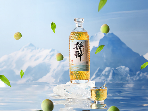 梅醉·雪山南高梅酒 视觉设计