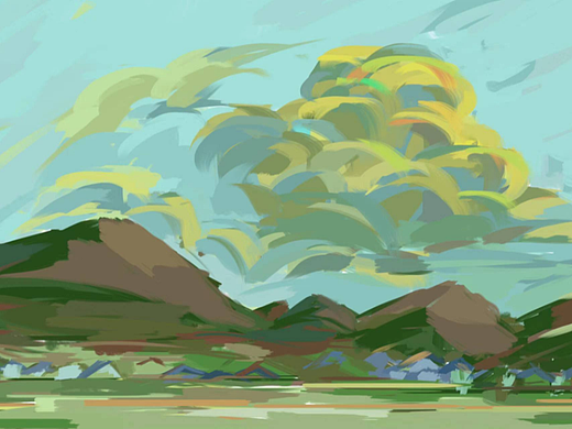 【色彩治愈之旅】#速涂# NO.31