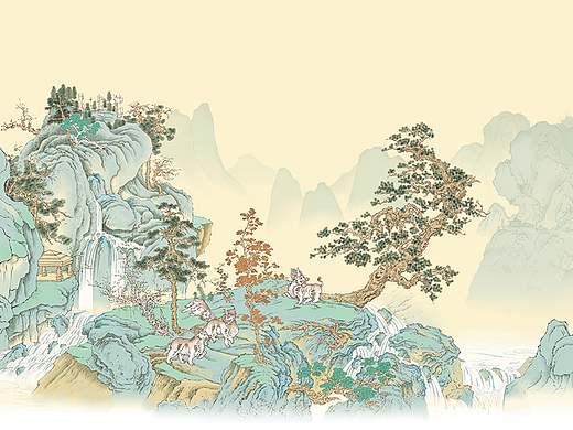 杂志国风插画合集！