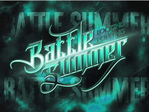 街舞赛事设计 | battle summer  vol.1