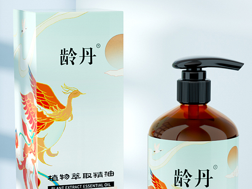 C4D+OC-龄丹植物萃取精油