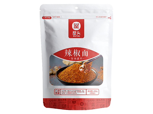 辣椒面200g包装设计