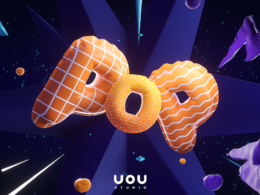UoU | POP熄屏动画【百变字体玩出花】
