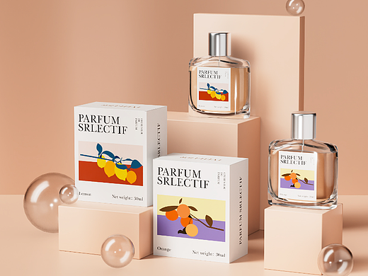 柑橘调香水 | 包装设计 | 个人练习（个人主页-ZNjYyNzY3NDA=） - 包装 - 站酷设计师影戏原创素材 - 站酷ZCOOL