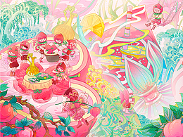 茶派的美好世界-世外桃园