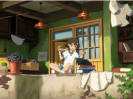 夏日小女孩