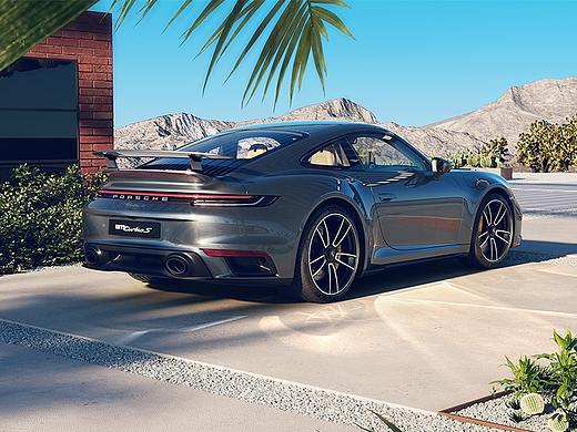 保时捷 Porsche992 渲染