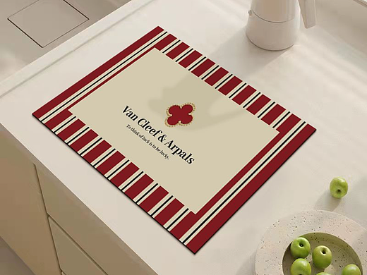 ins风轻奢精致厨房台面沥水垫餐垫