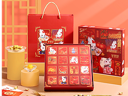 2023紫禁城《吉兔迎新》盲盒食品礼盒国潮新时尚