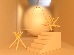 C4D場(chǎng)景搭建