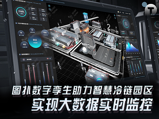 数字孪生智慧冷链园区