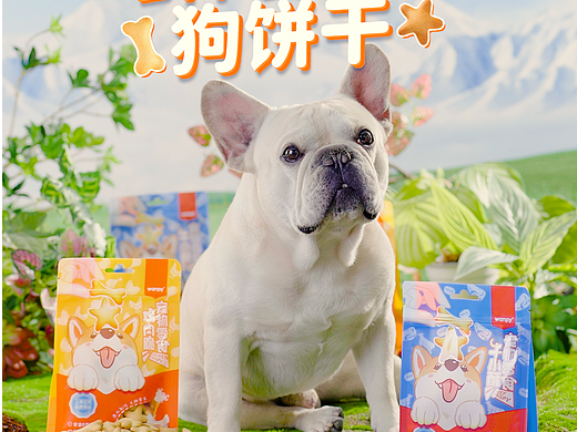 中宠顽皮犬鸡肉脆牛小酥饼干电商头图竖版视频