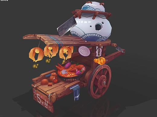 《吃货小推车》