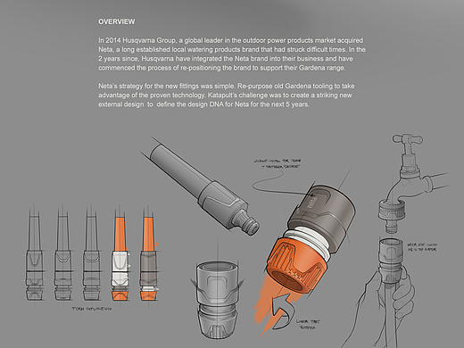 Neta软管接头详情页设计