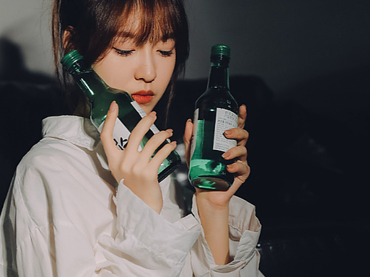 失恋的女孩也是美