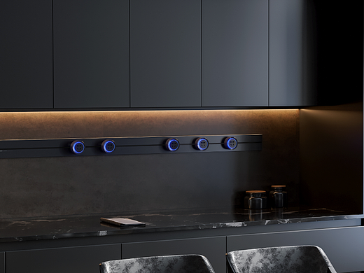 轨道插座产品渲染