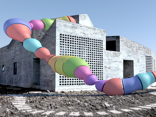 C4D摄像机矫正及场景重建、模型创建与灯光渲染