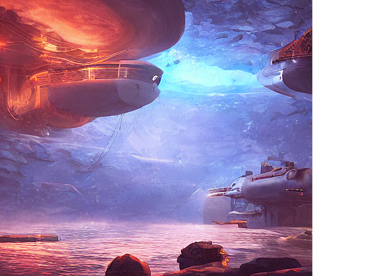 #AI创作实验室#AI对海底世界的理解