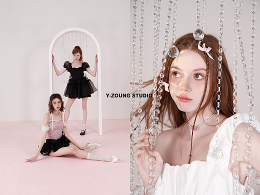 Y-ZOUNG STUDIO｜短裙芭蕾风少女风摄影作品