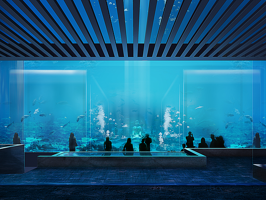 Marine Museum 博物馆 展厅 展馆 海洋馆（2019临摹）