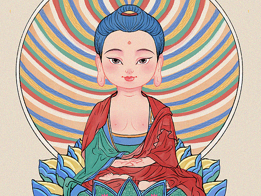 2024｜桃太萌的佛像画