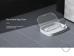 The toilet for dogs.