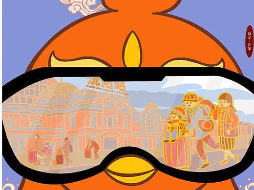 盛京印象系列【作者：猫咪的小夜煞】沸铜数字艺术展