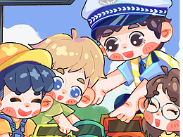 交通安全政務(wù)海報(bào)