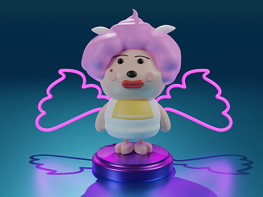 懒羊羊 ‖ Blender建模渲染练习