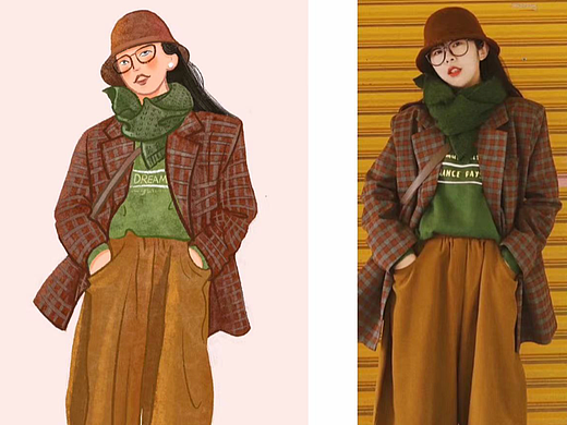 一组原创人物插画，欢迎约稿哦