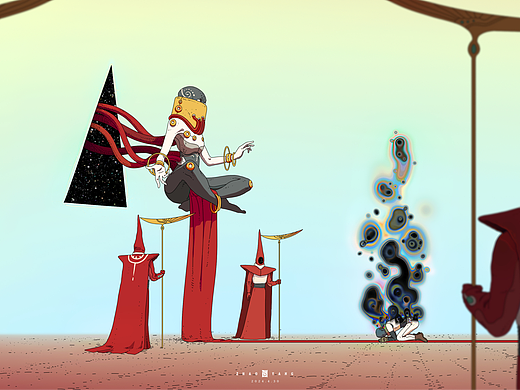 《星河幻想》教徒（個(gè)人主頁(yè)-ZNjg0NTIzMjQ=） - 繪本 - 站酷設(shè)計(jì)師招陽(yáng)原創(chuàng)素材 - 站酷ZCOOL