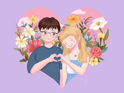 比个心吧（个人主页-ZNjE5OTg0MjQ=） - 创作习作 - 站酷设计师仙紫Zoe原创素材 - 站酷ZCOOL