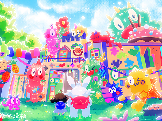 夏日幻想怪兽城堡