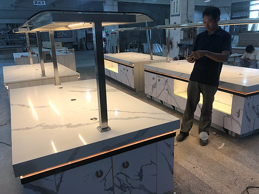 酒店厨房设备自助餐设备 酒店早餐台 移动布菲台制作