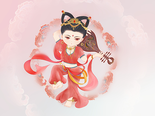 飞天（个人主页-ZNjA4MjE2NTY=） - 创作习作 - 站酷设计师陈故辞原创素材 - 站酷ZCOOL