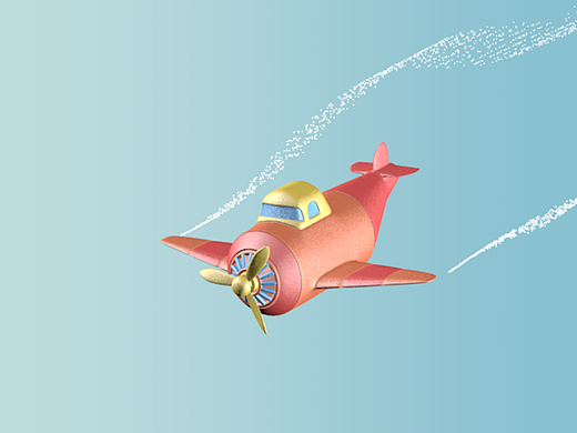 小飞机起飞！！！！（个人主页-ZNjEzNTYyMzY=） - 动画/影视 - 站酷设计师斜方肌大王原创素材 - 站酷ZCOOL