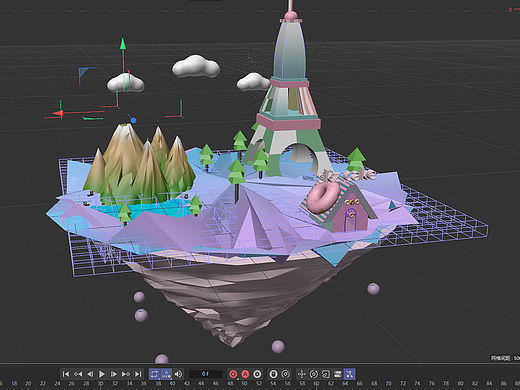 C4D练习作业