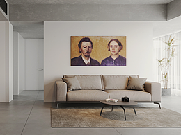 白色小公寓渲染