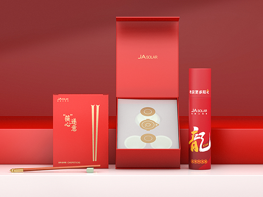 企业新年礼盒（部分内配）