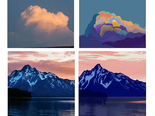 #色彩派对30天#打卡DAY9 色彩概括