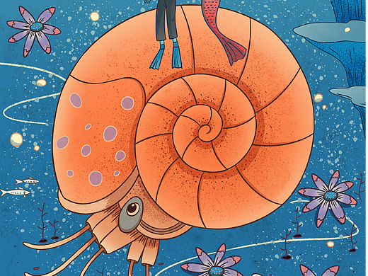 小美人鱼和她的游泳教练